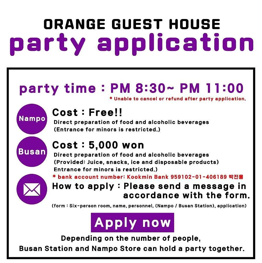 Busan Orange Guest House Nampo 2*,